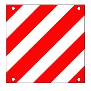 CARTELLO CARICHI SPORGENTI OMOLOGATO