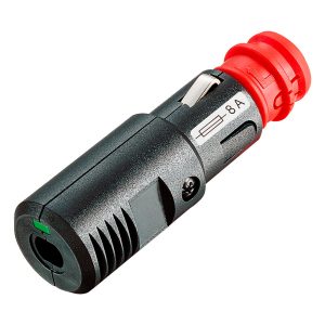 Spinotto universale di sicurezza ProCar da 12-24 volt con indicatore LED